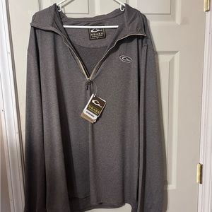 selling drake micro zip pull over brand new with tags ordered the wrong size,